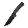Slybolt Thumb Stud & Crossbar Lock Knife Dark Green Canvas Micarta Handle
