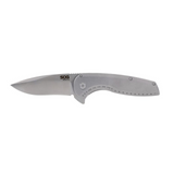 Aegis FLK 2.0 Frame Lock 14-41-03-43 Stonewashed Stainless Steel Pocket Knife