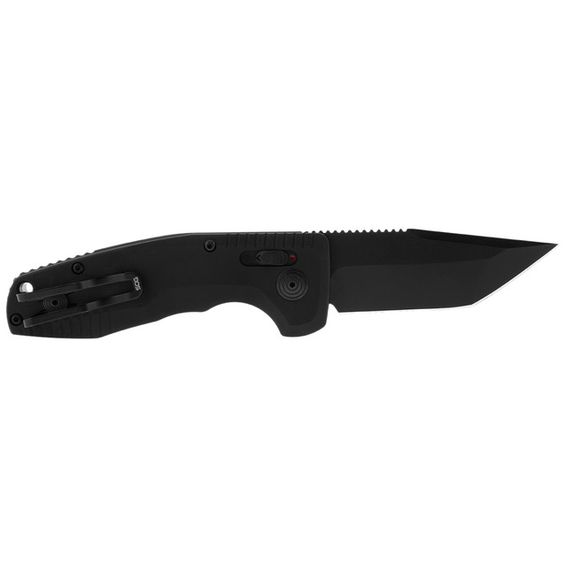 SOG-TAC AU Compact  – Black / Tanto / Partially Serrated