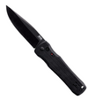 SOG Spec Elite II Drop Point Automatic Knife Black G-10 (4"" Black)