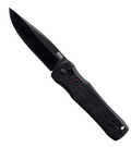 SOG Spec Elite II Drop Point Automatic Knife Black G-10 (4"" Black)