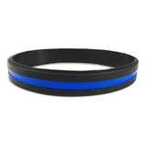 Thin Blue Line American Flag Bracelet
