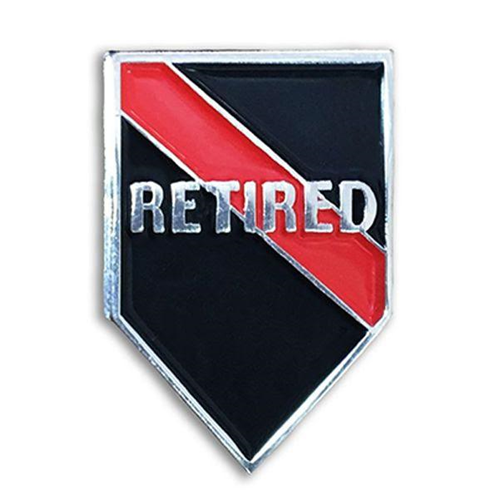 Retired Pin - Thin Red Line, Individual