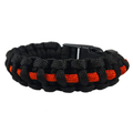 Paracord Survival Bracelet, Thin Red Line