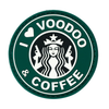 I Love Voodoo & Coffee Patch