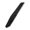 Collinear Flipper Knife Black Titanium Handle And Endcap (3.67"" Black Stonewashed Bohler M390 Blade)