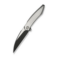 WEKNIFE Fluxor Flipper Knife Titanium Handle (3.98"" M390 Blade) WE23071-4