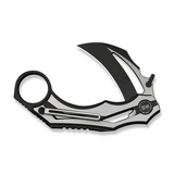 WEKNIFE Cryonix Flipper Knife Titanium Handle (2.03"" M390 Blade) WE24070-1