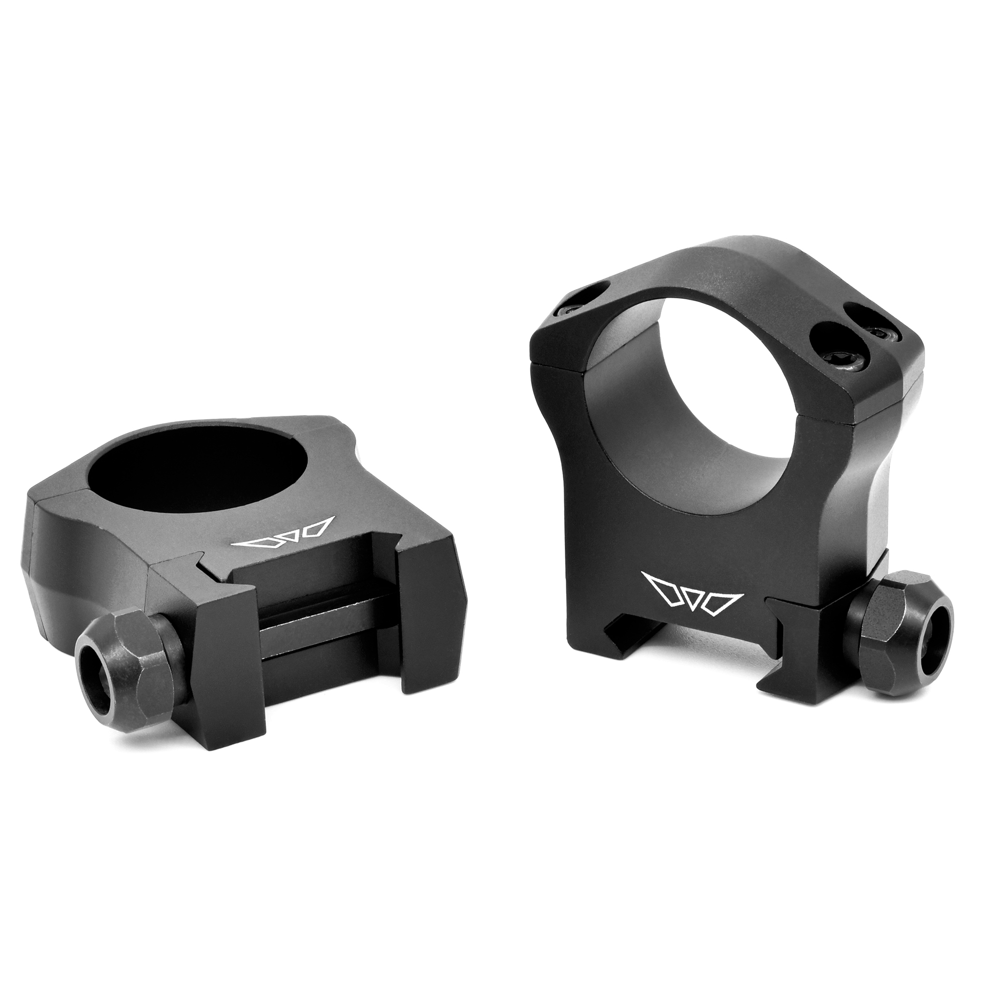 Warne Mountain Tech 1 inch, Medium Matte Rings