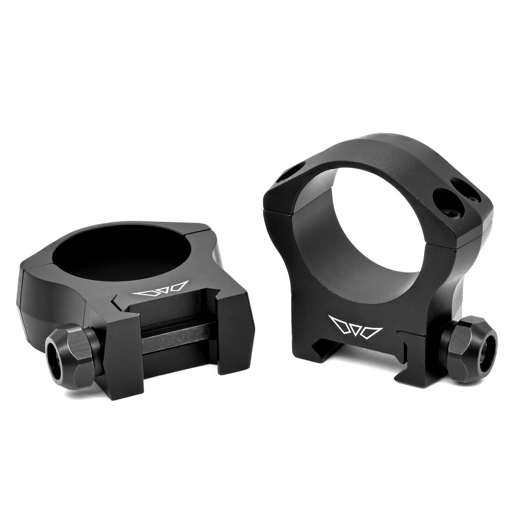 Warne Mountain Tech 30mm, Low Matte Rings
