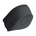 Ear Headband SportFlex Low Pile Fleece - Black