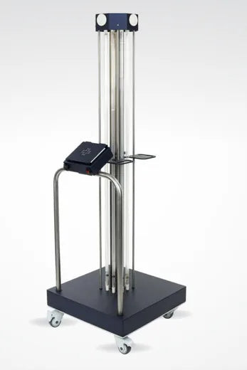 UV-C Tower T-8K medical-grade mobile disinfection tower